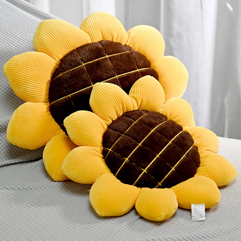 COZY SUNFLOWER CUSHION