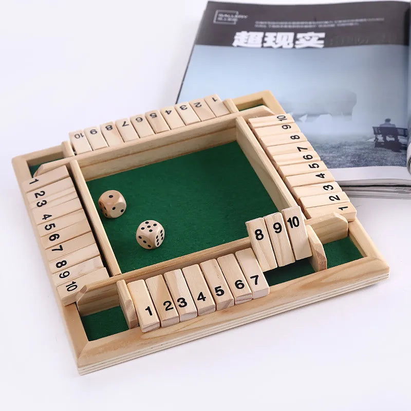 ULTIMATE WOODEN SHUT THE BOX GAME