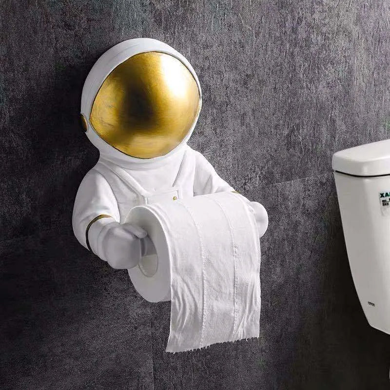 ASTRONAUT TOILET PAPER HOLDER