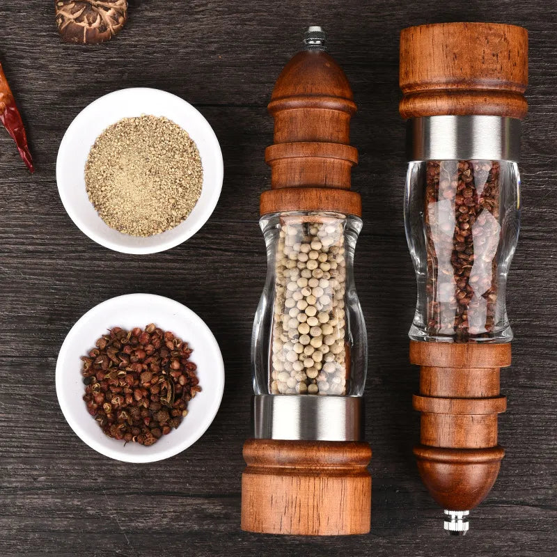 RUSTIC WOODEN MILL SET