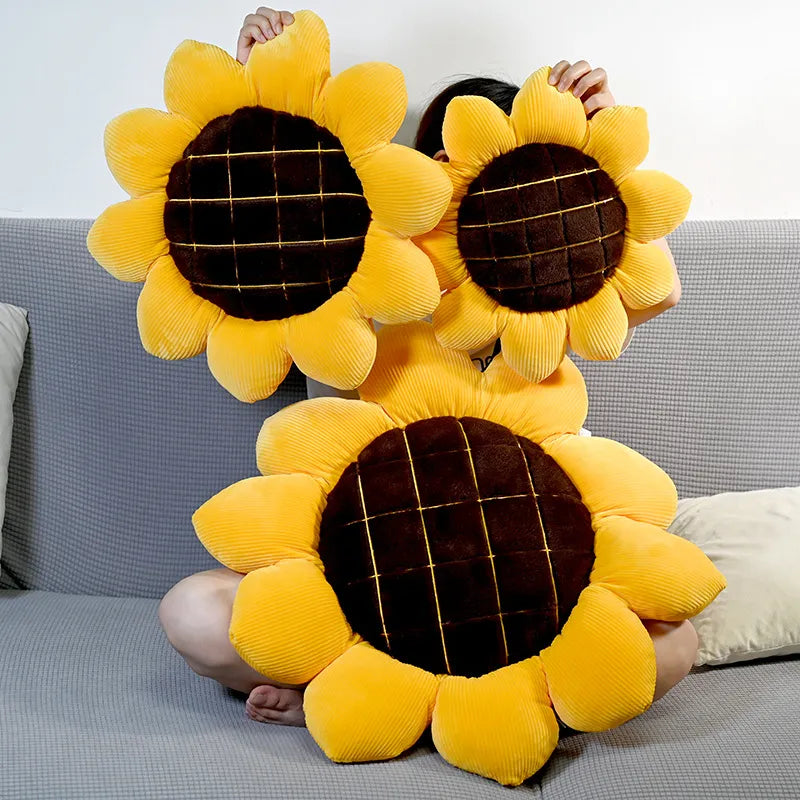 COZY SUNFLOWER CUSHION