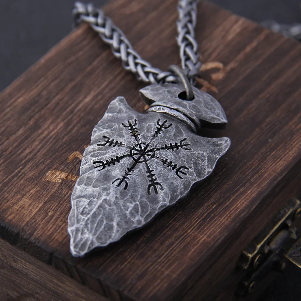 VIKING COMPASS RUNE PENDANT