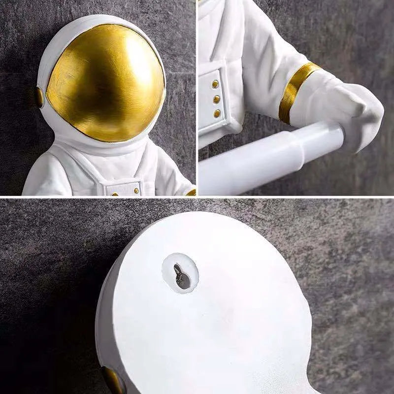 ASTRONAUT TOILET PAPER HOLDER