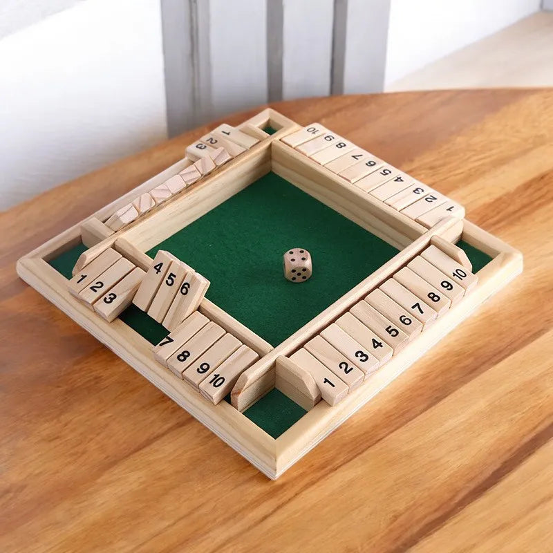 ULTIMATE WOODEN SHUT THE BOX GAME