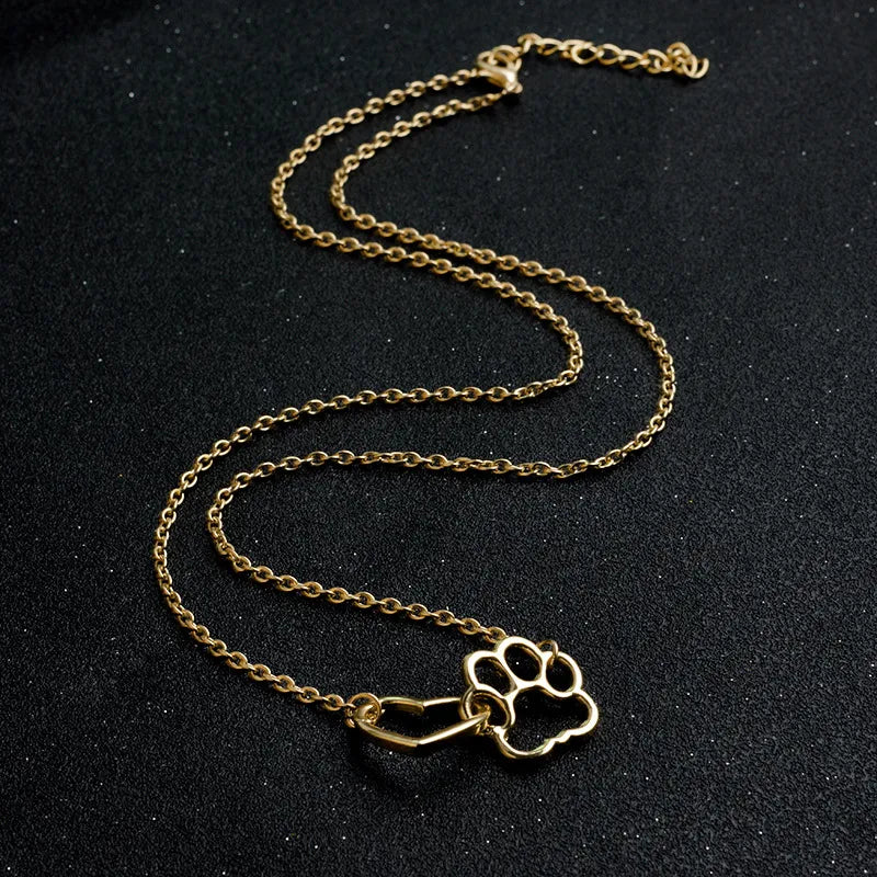 PAW HEARTH PENDANT