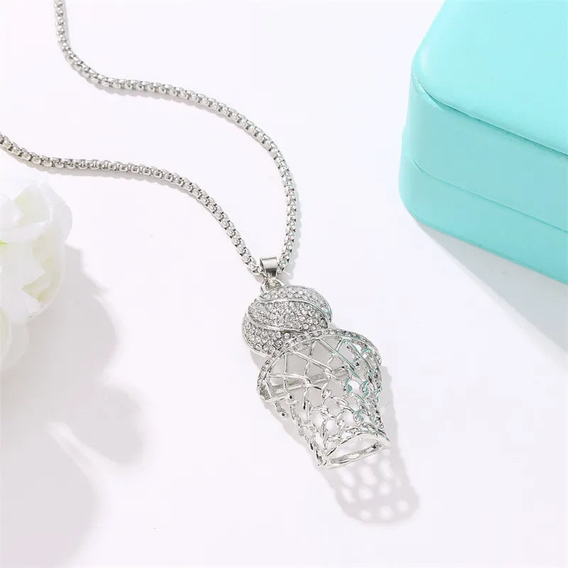 HOOP DREAMS PENDANT
