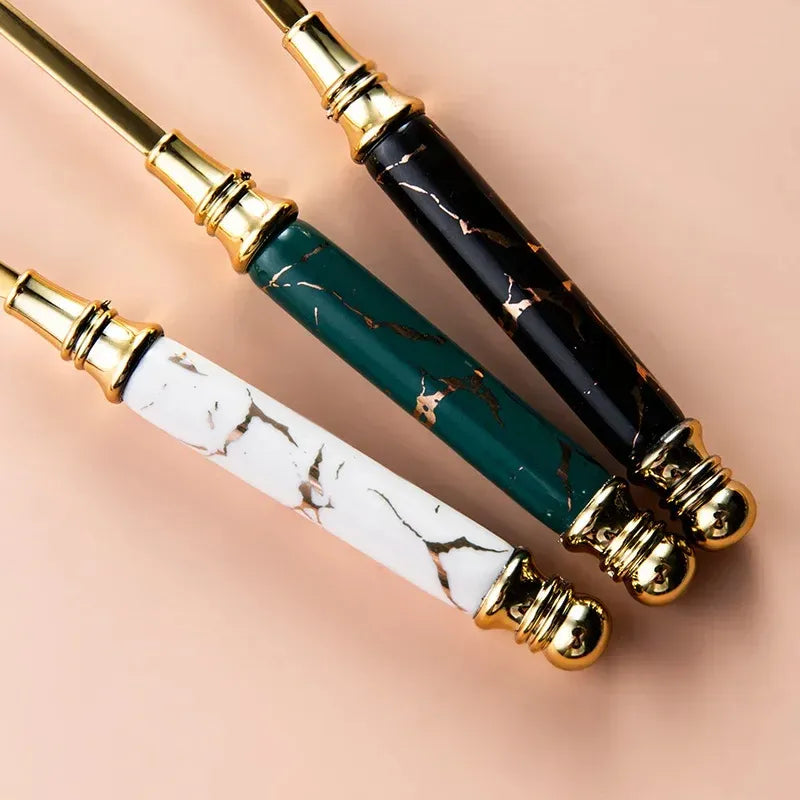 LUXE MARBLE CUTLERY SET