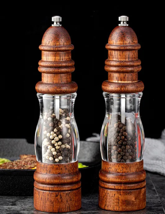 RUSTIC WOODEN MILL SET