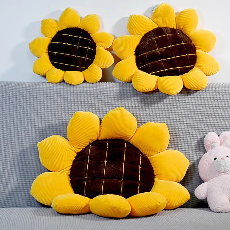 COZY SUNFLOWER CUSHION