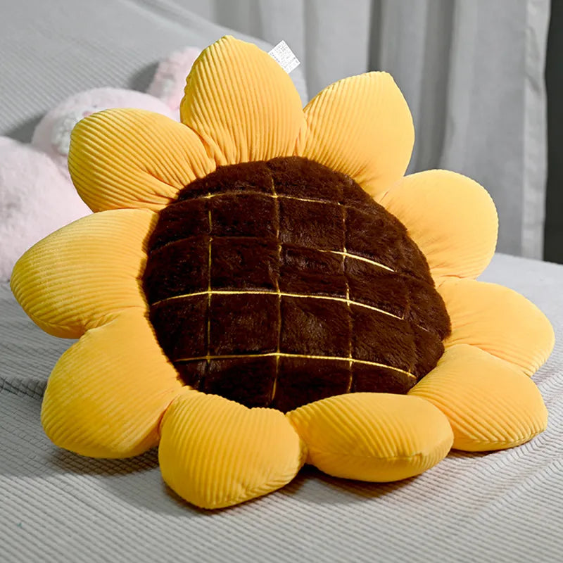 COZY SUNFLOWER CUSHION