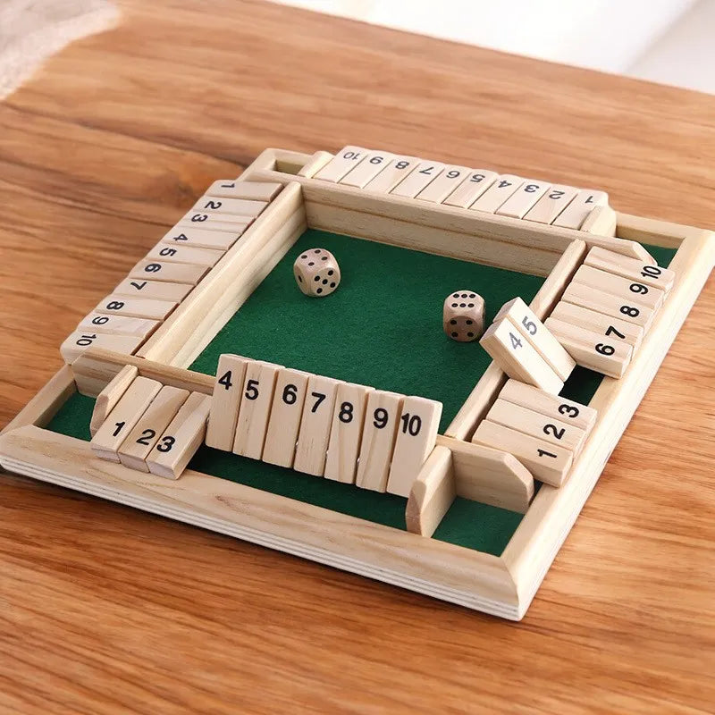 ULTIMATE WOODEN SHUT THE BOX GAME