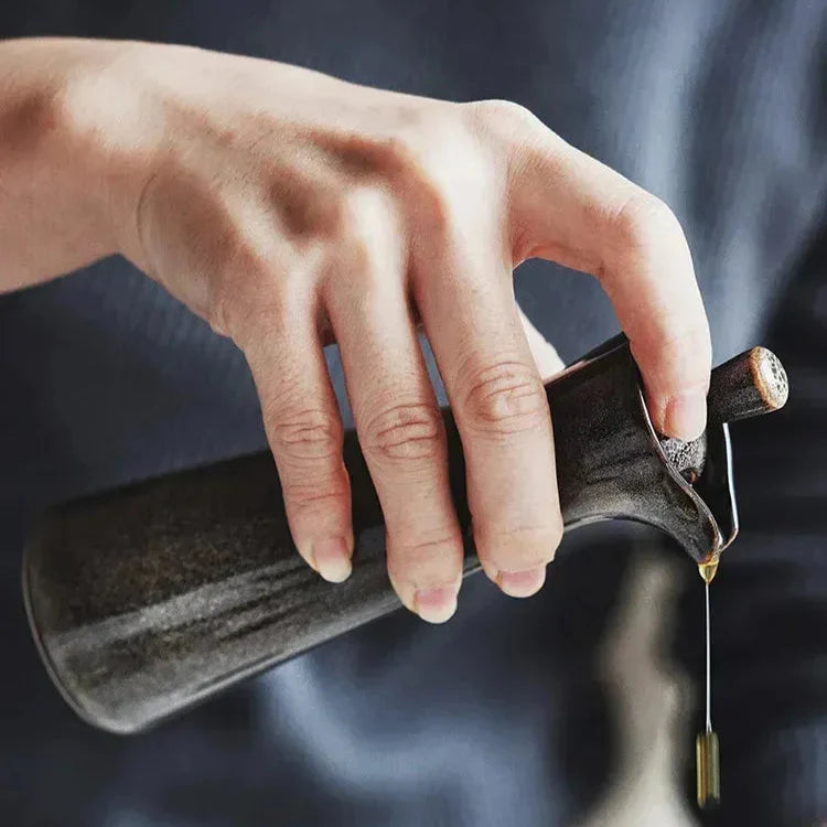 SAKURA CERAMIC OIL DISPENSER
