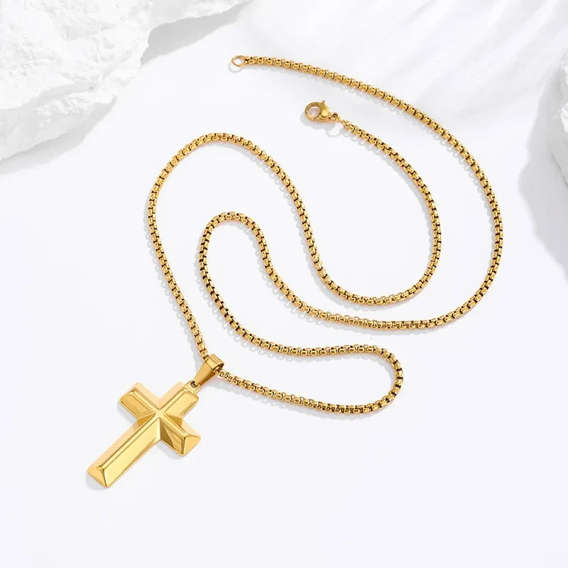 Bold Cross Necklace