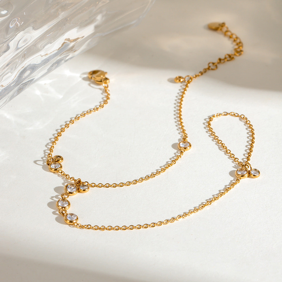 Elina Diamond Hand Chain 5