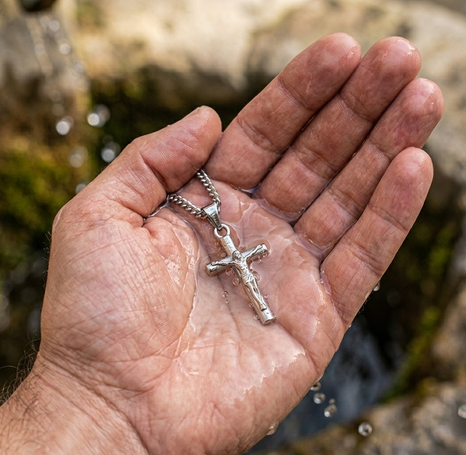 Crucifix Pendant Necklace
