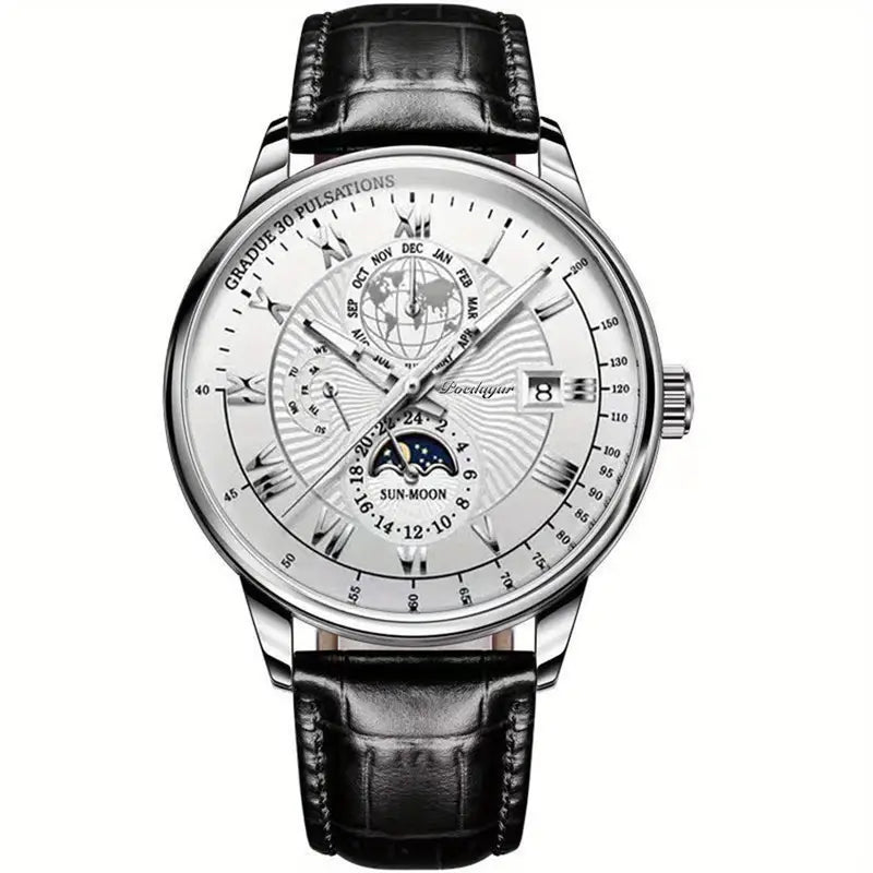 Mechanical Men’s Watch with Moonphase