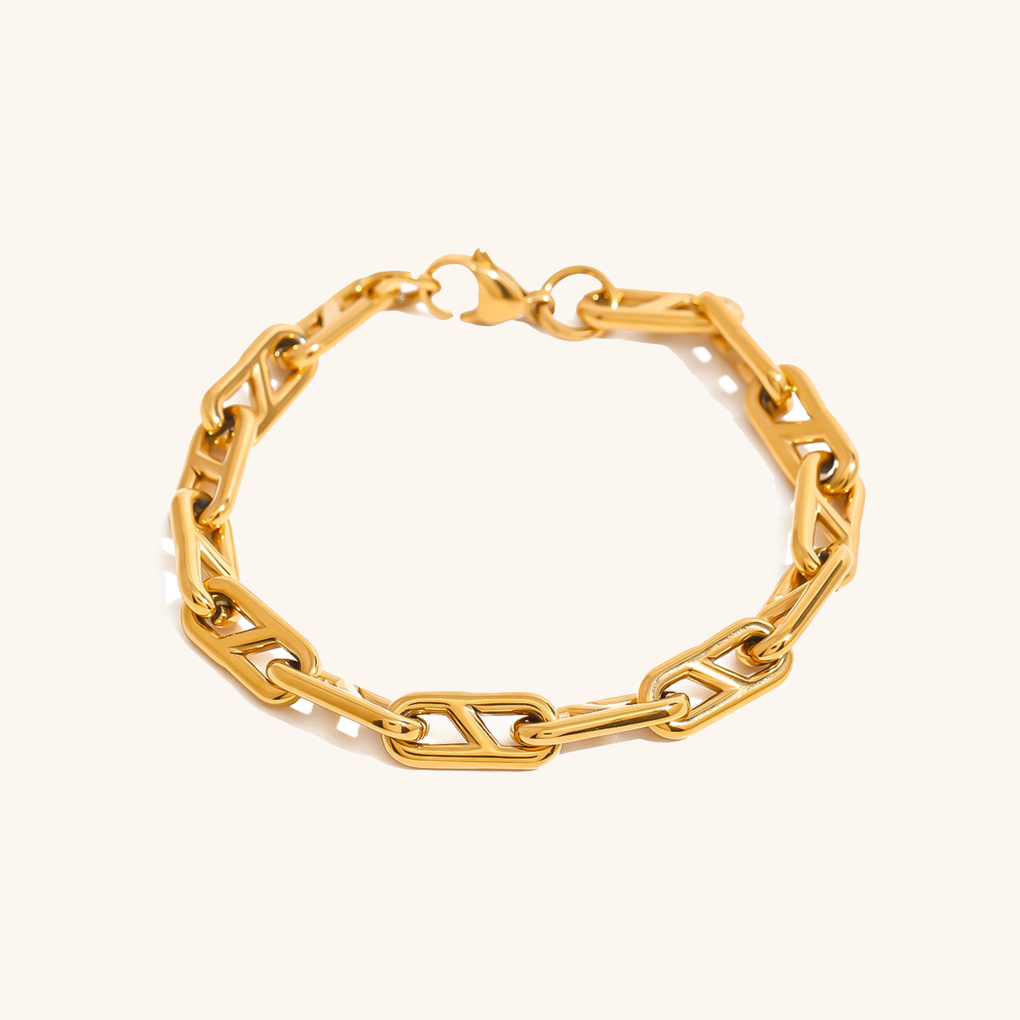 Melissa Gold Chain Bracelet 0