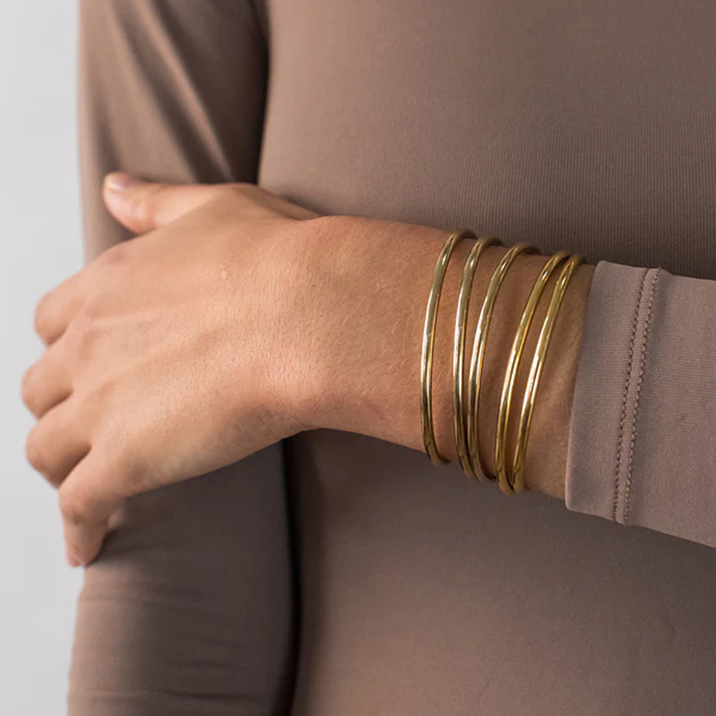 Shannon Gold Bangle Set 1
