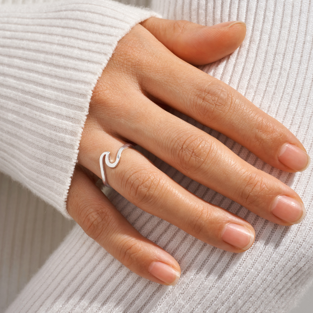 Silver Wave Ring 3