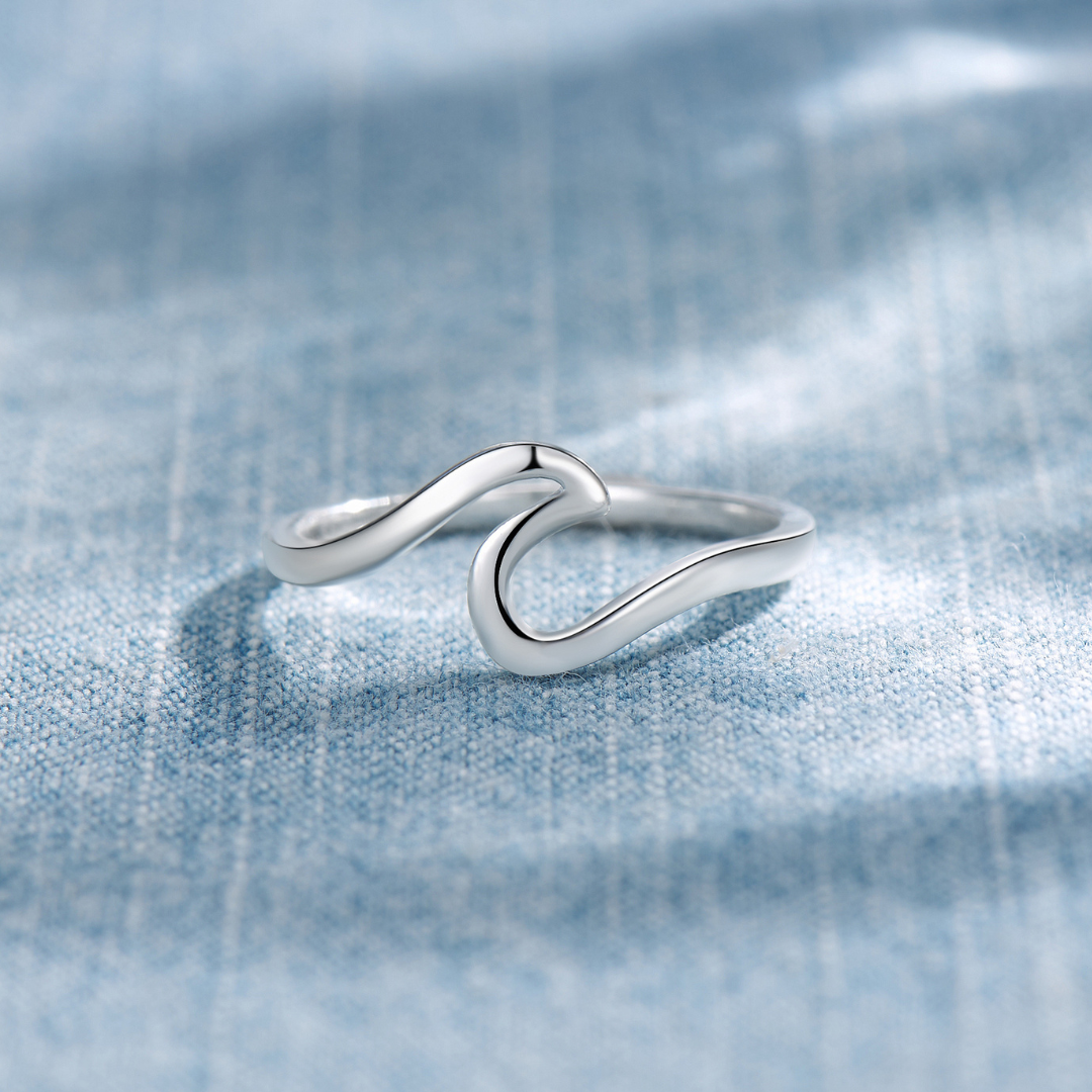 Silver Wave Ring 4