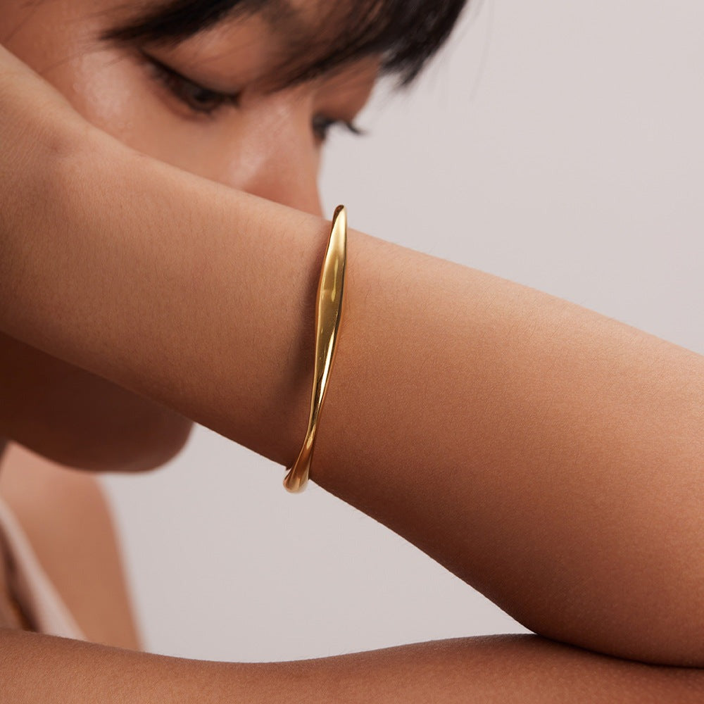 Tiffany Gold Bangle 5