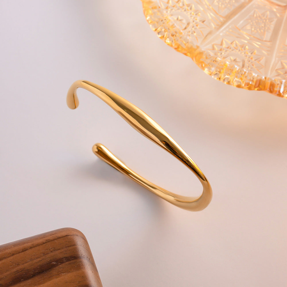 Tiffany Gold Bangle 6