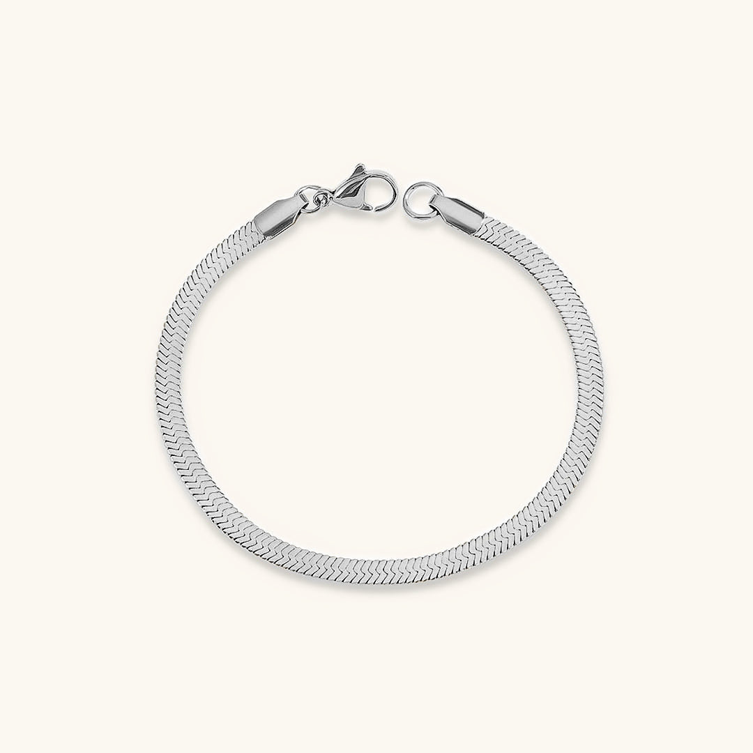 Vida Gold Herringbone Bracelet 10