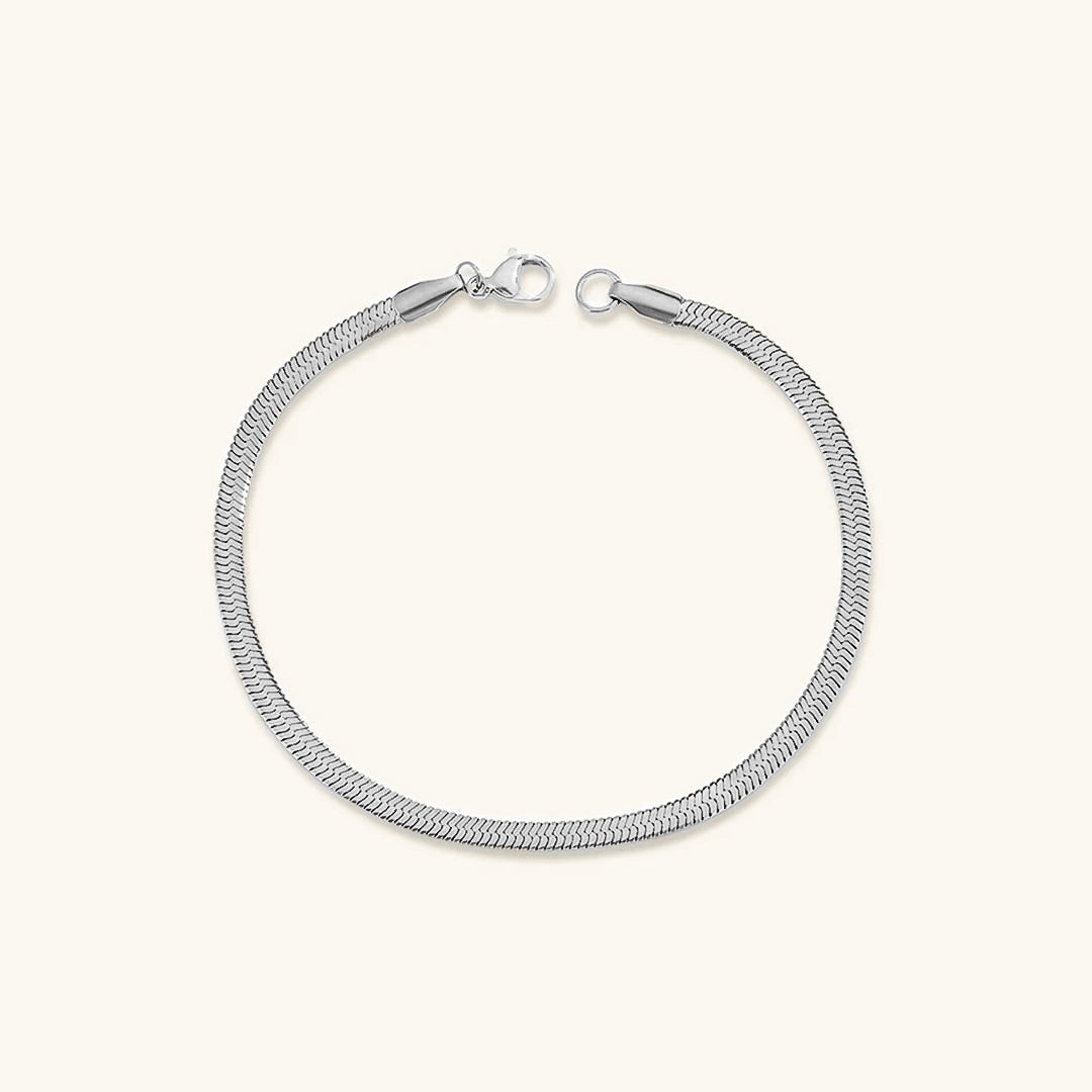 Vida Gold Herringbone Bracelet 12