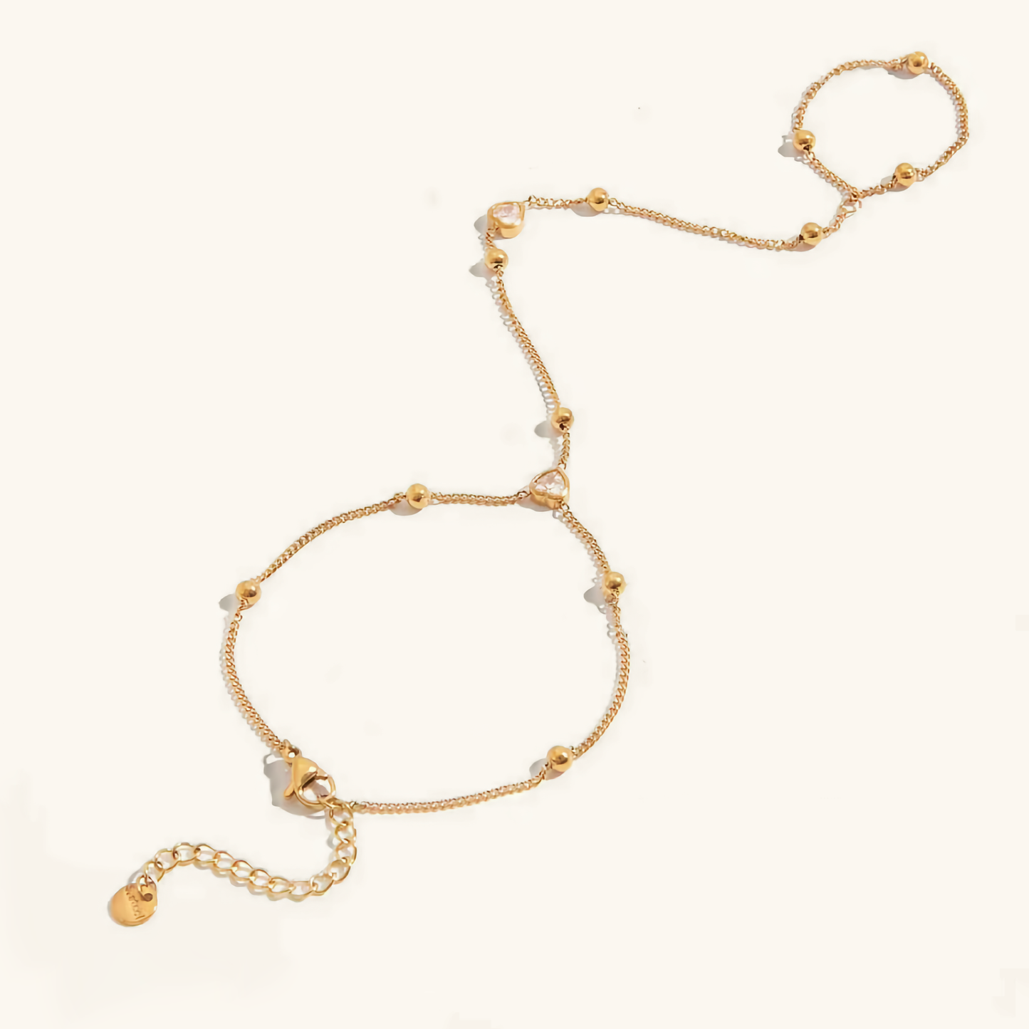 Winslow Gold Hand Chain 0