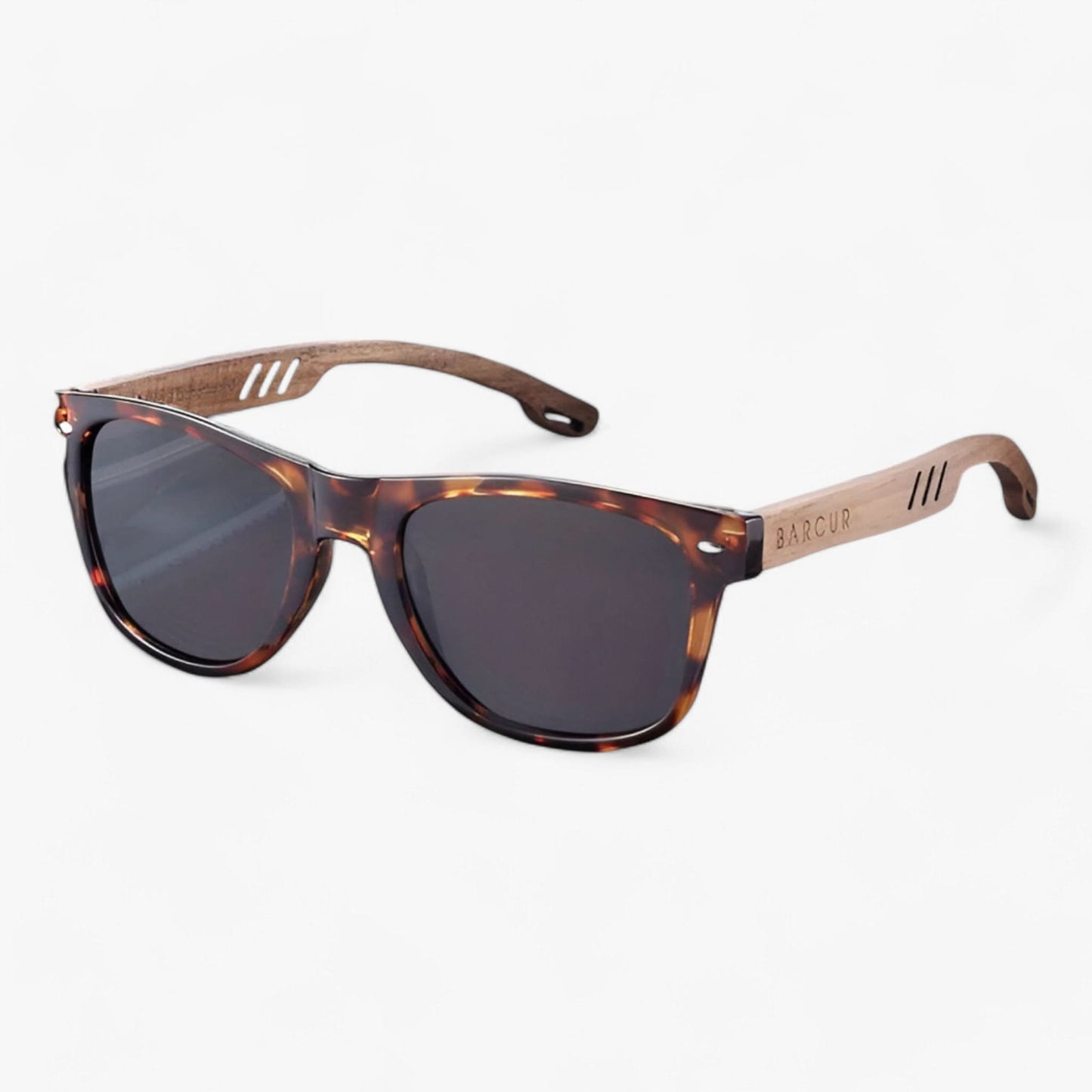 Wooden Temple Polarized Sunglasses UV400 Protection