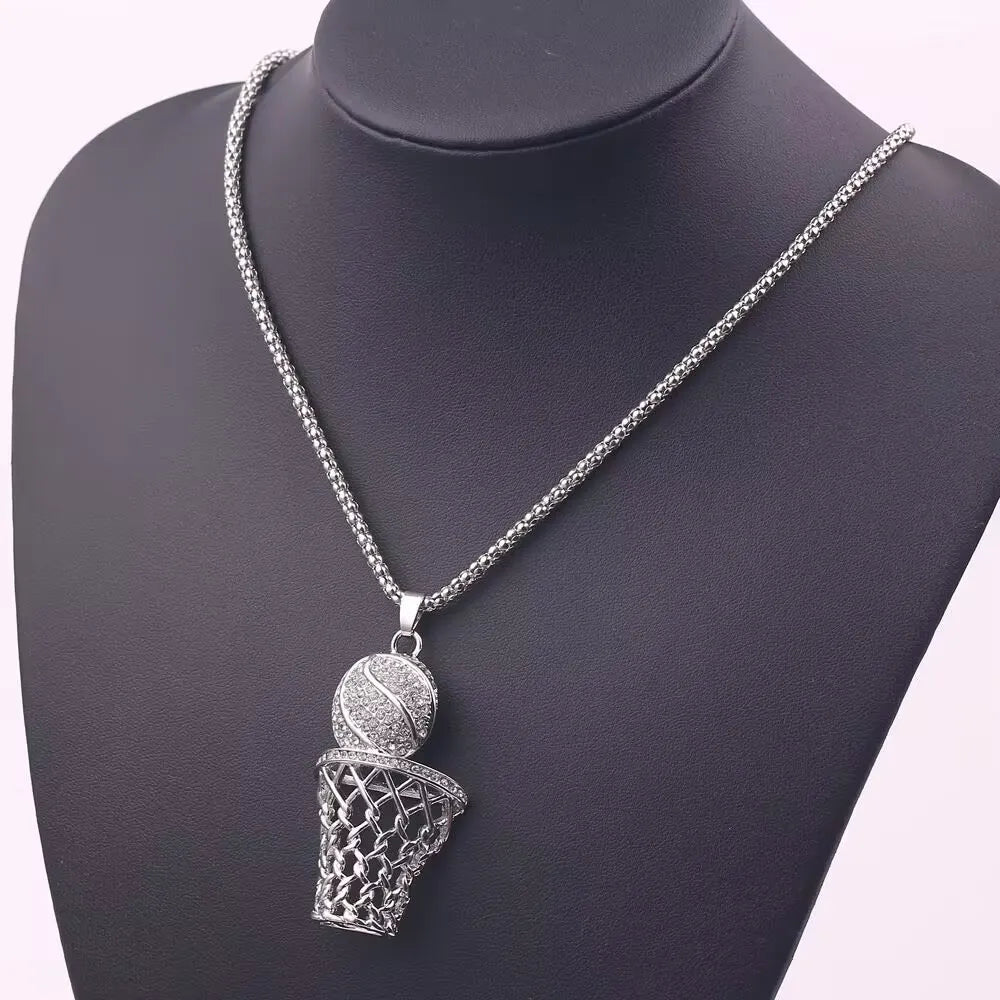 HOOP DREAMS PENDANT