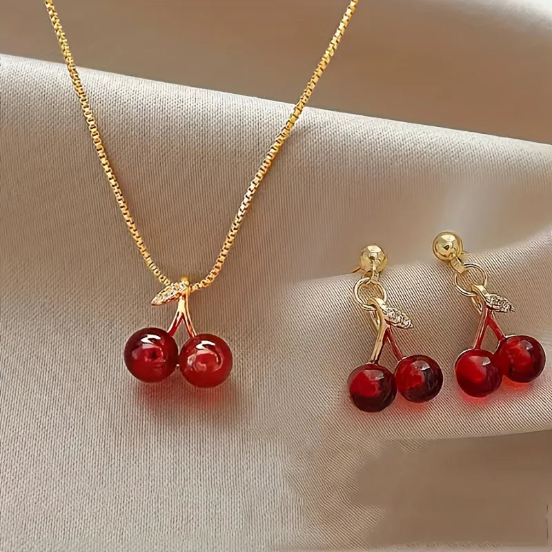CHERRY CHARM SET