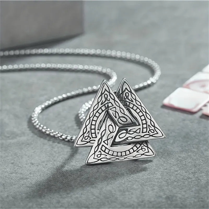 VALKNUT EMBLEM NECKLACE