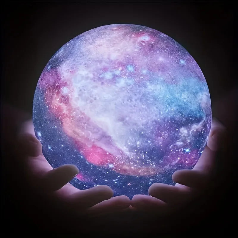 3D GALAXY MOON LAMP