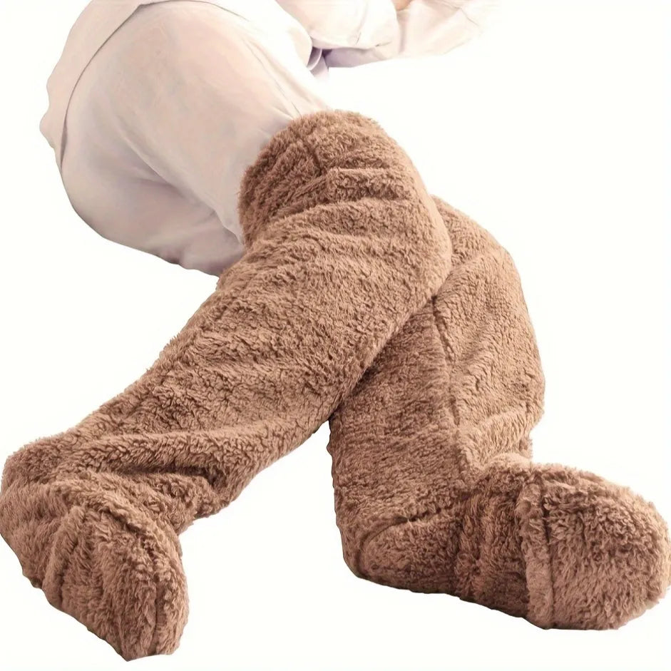 Winter Plushie Socks
