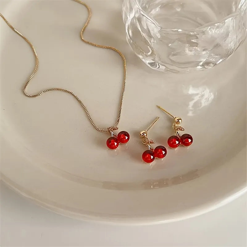 CHERRY CHARM SET