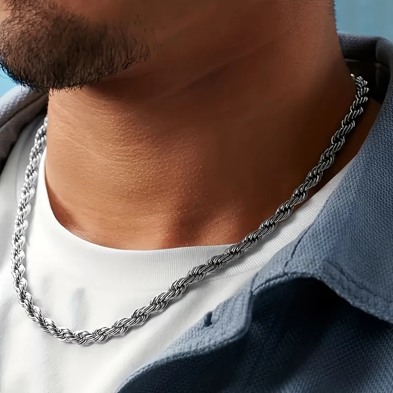 Silver Rope Chain