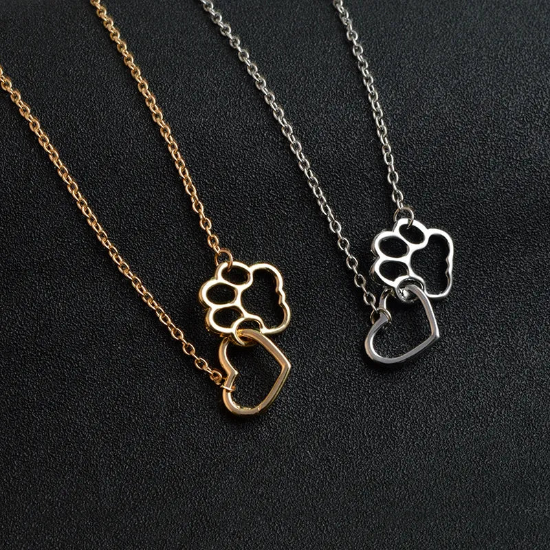 PAW HEARTH PENDANT