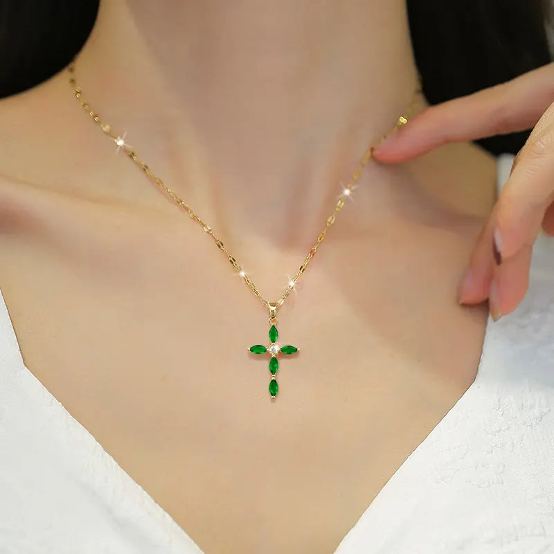 Grace Cross Necklace