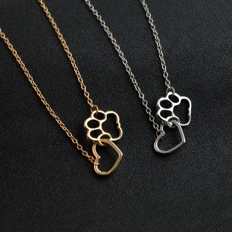 PAW HEARTH PENDANT