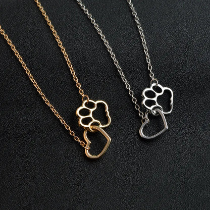 PAW HEARTH PENDANT