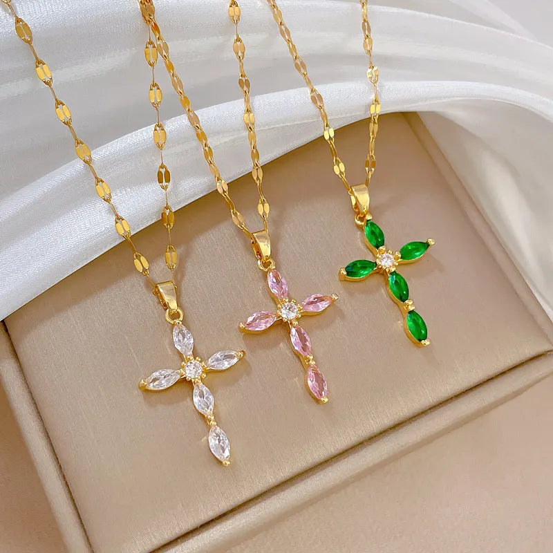 Grace Cross Necklace