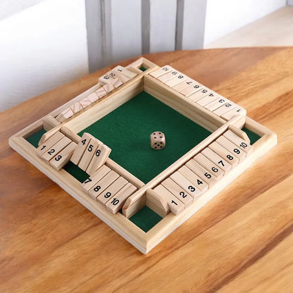 ULTIMATE WOODEN SHUT THE BOX GAME