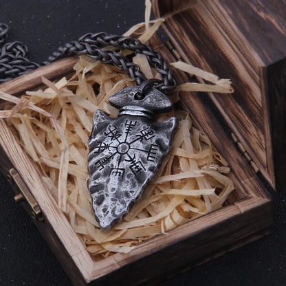 VIKING COMPASS RUNE PENDANT