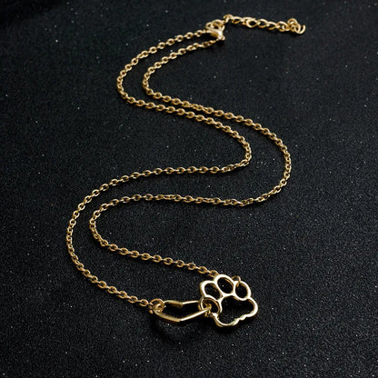 PAW HEARTH PENDANT