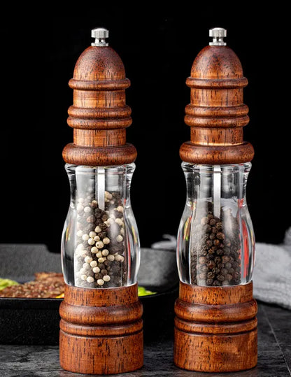 RUSTIC WOODEN MILL SET