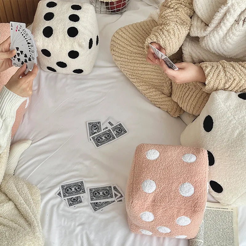 PLUSH DICE PILLOW