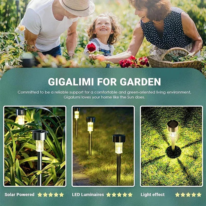 SOLAR GARDEN LIGHTS