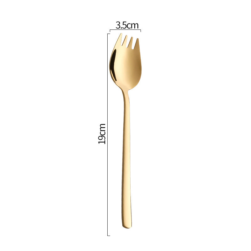 Gold Salad Fork