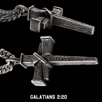 Nail Cross Necklace